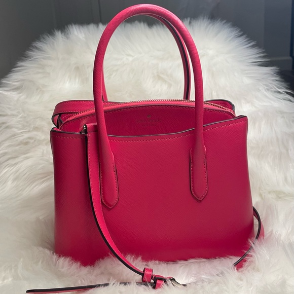 🔥 PRICE DROP 🔥kate spade Rory medium satchel in bikini pink - Picture 3 of 16